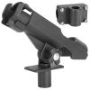 Boat Fishing Pole Rod Holder 360otatable Kayak Side Rail Mount Adjustable Folding Rod Holder w/ Large Clamp