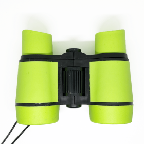 Children's Binoculars Shockproof Toy Binoculars 12 Years Old And Above Boys And Girls Bird Watching Education Learning Hunting Hiking Camping Sci (Color: Green)